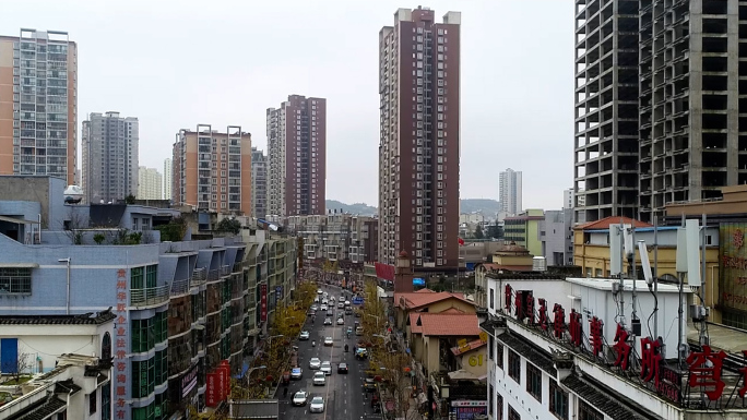 贵州毕节黔西市航拍