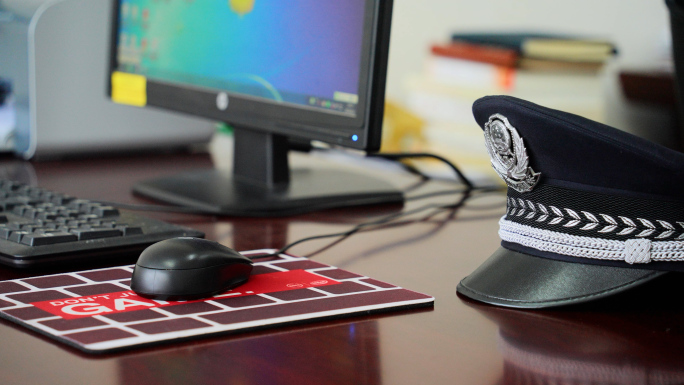 【4K】警察办公室 警示教育片空镜