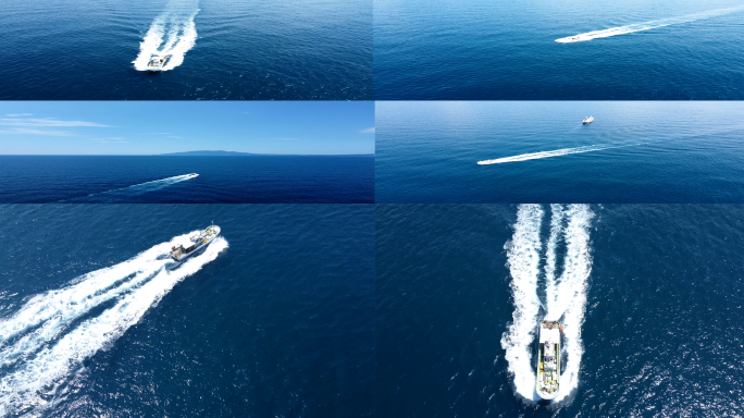 【4K】航拍-渔船--出海