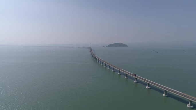 大海 跨海大桥 天空 沙滩 南澳