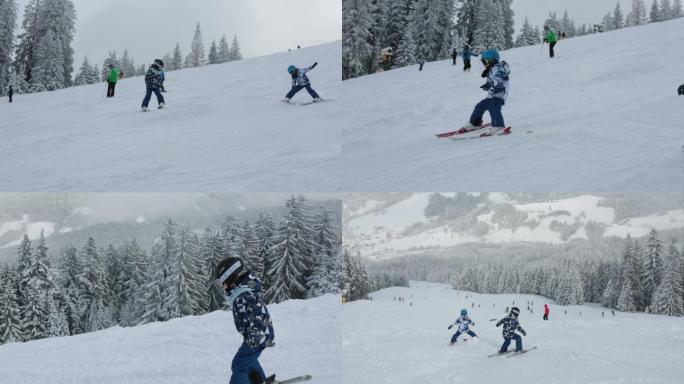 学习滑雪冬奥会冬季奥运会冬天冬季冬景雪景