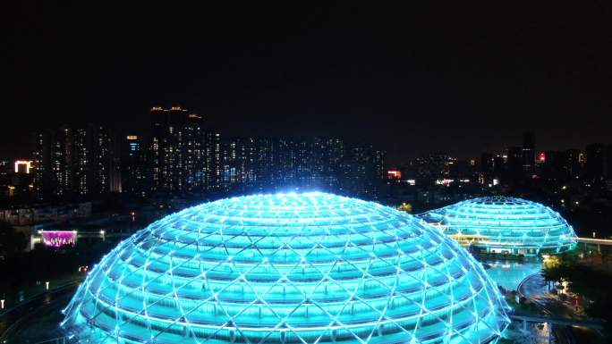 璀璨夜景灯光秀