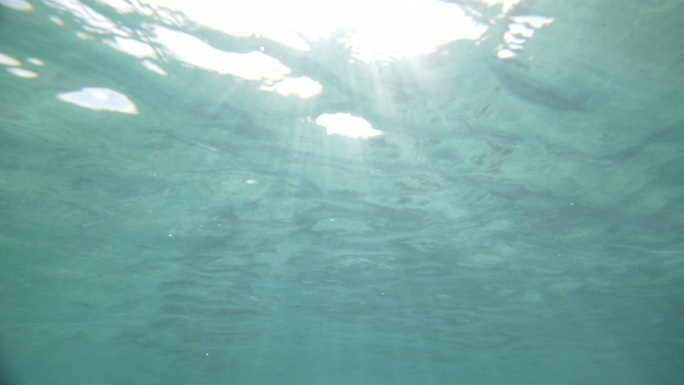 水下的阳光水底
