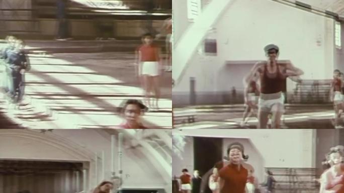 70年代中国运动员训练