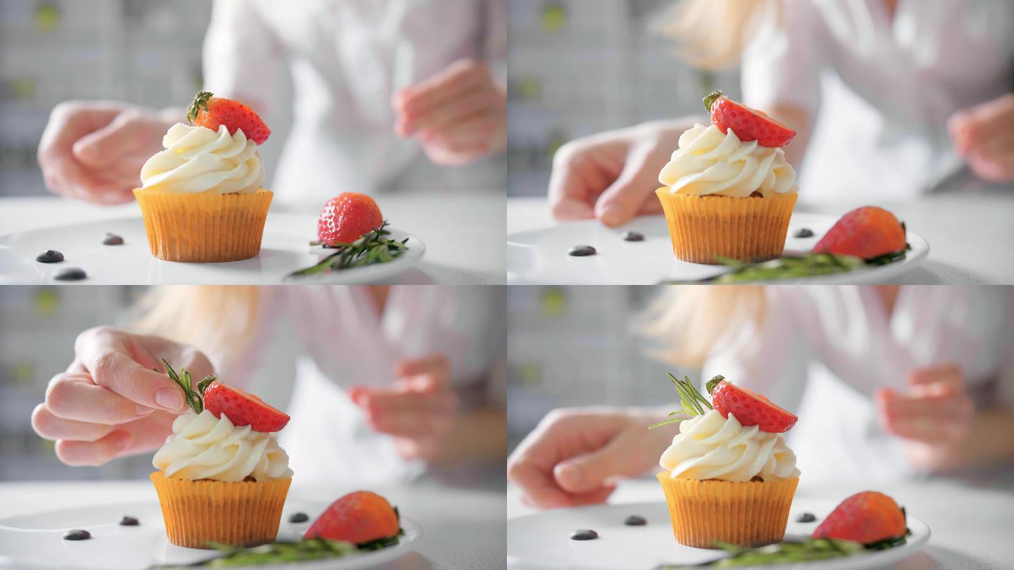 如何用草莓装饰蛋糕，参考这些做法你也可以成为大师