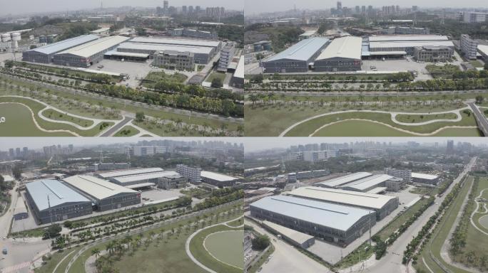格力会展中心航拍灰片