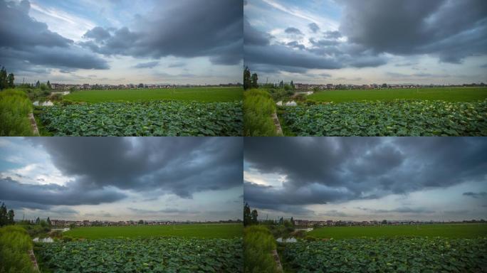 大径山乡村国家公园航拍延时