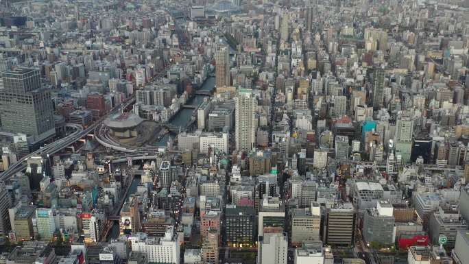 原创航拍：日本人口第三大城市——大阪