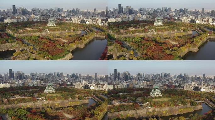 日本有个大阪市  大阪市有个大阪城公园