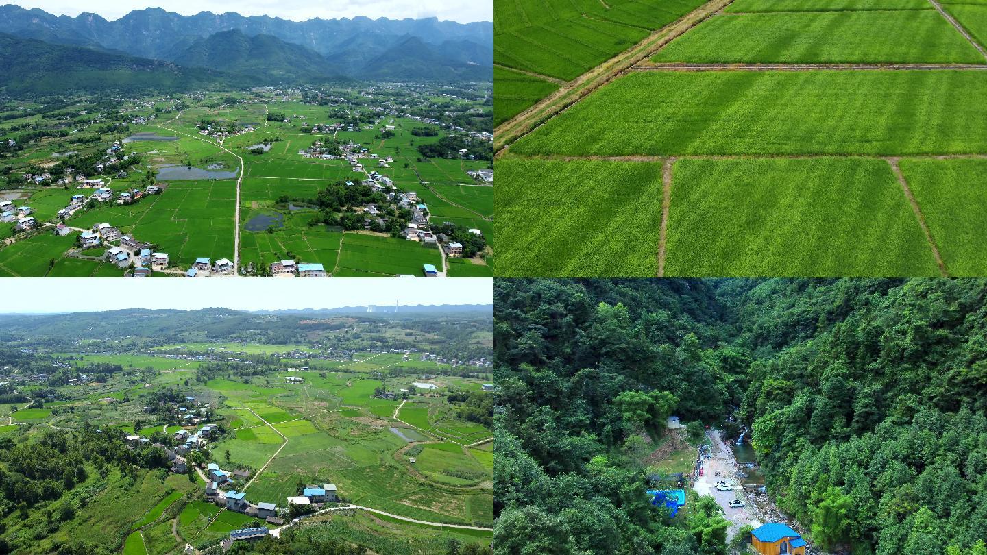 江油大山 田园风光