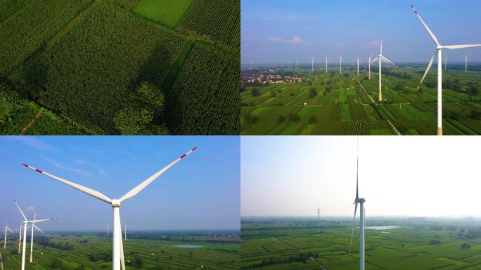 平原地区新能源风力发电