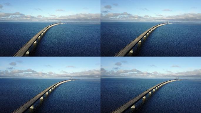 连接瑞典和丹麦的厄勒海峡大桥