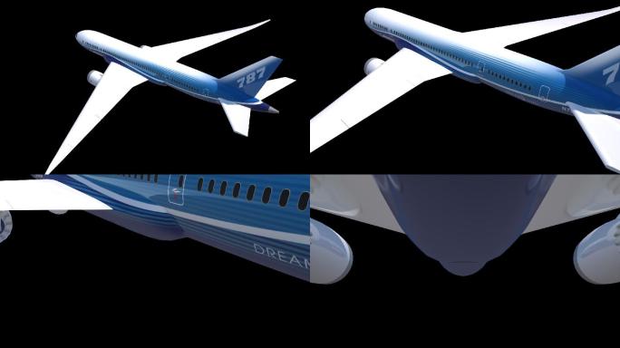 飞机-透明通道素材