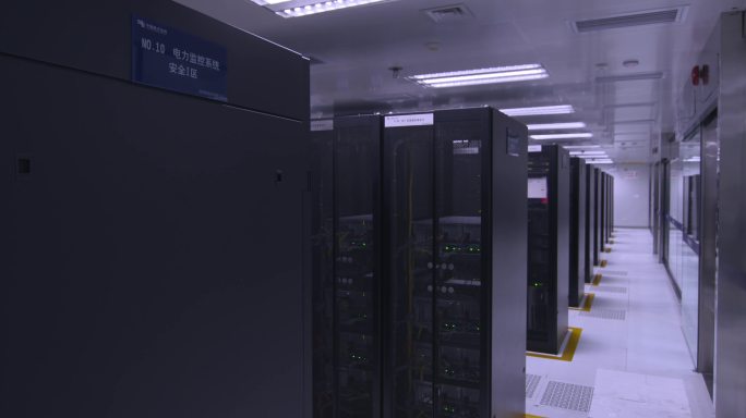 【商用版权】4K科技机房大数据中心