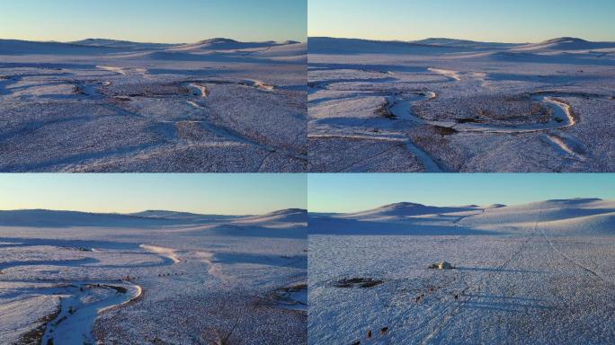 西乌旗冬季草原2