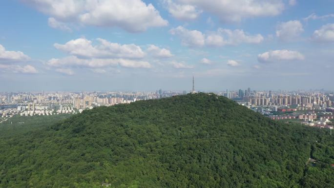 航拍合肥大蜀山，合肥大蜀山航拍视频素材