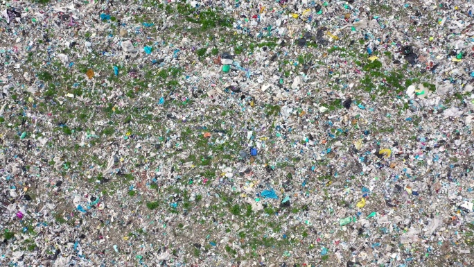 大面积垃圾场垃圾填埋场生活垃圾处理环境污