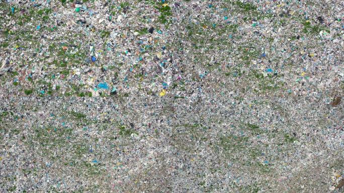 大面积垃圾场垃圾填埋场生活垃圾处理环境污