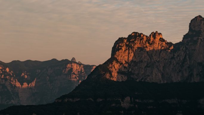 太行山日出延时