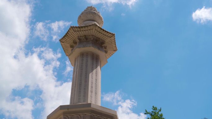 杭州市径山寺建筑风光