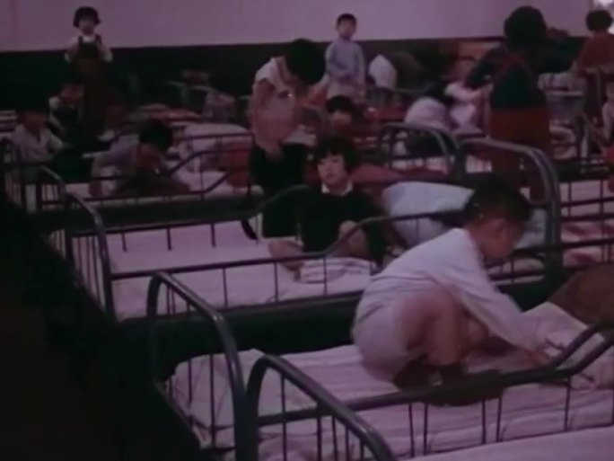60年代儿童教育 、儿童午睡 、吃饭