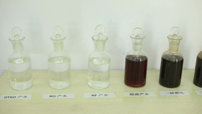 环保设施垃圾渗滤液污水处理厂实拍