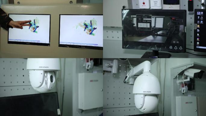 地铁安检员保安培训视频监控X光安检设备