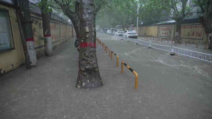 郑州暴雨城市洪涝