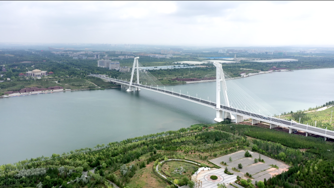 【4K】鄂尔多斯海河大桥
