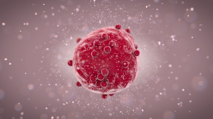 细胞肿瘤生长放大癌症-疾病医学