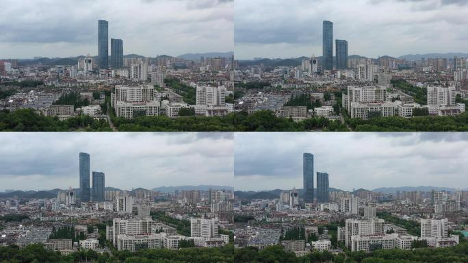 镇江城市风光航拍4K视频