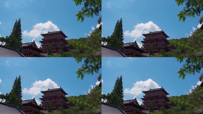 杭州市径山寺建筑风光