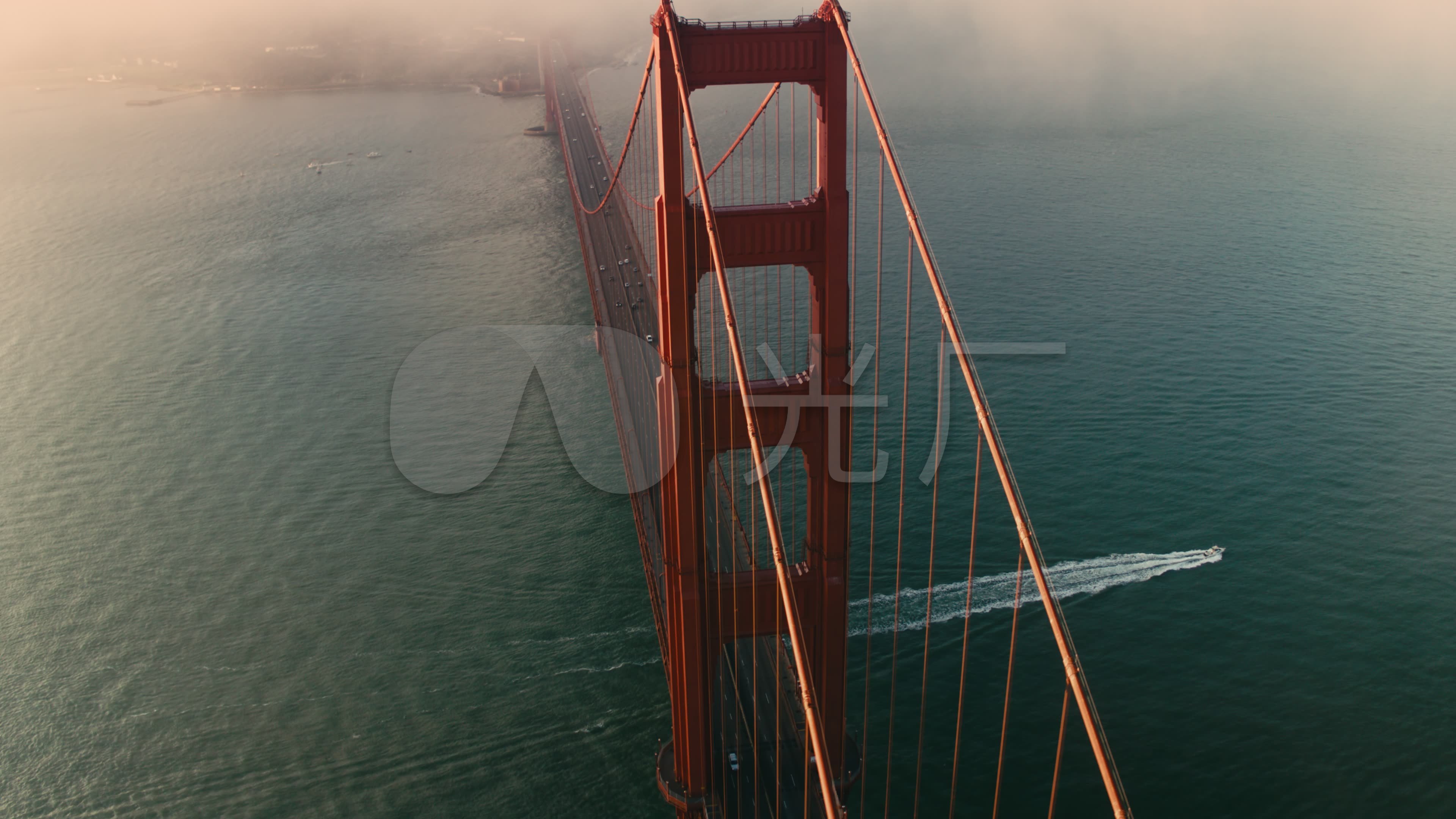 旧金山金门大桥46048_城市建筑写真_城市建筑类_图库壁纸_68Design