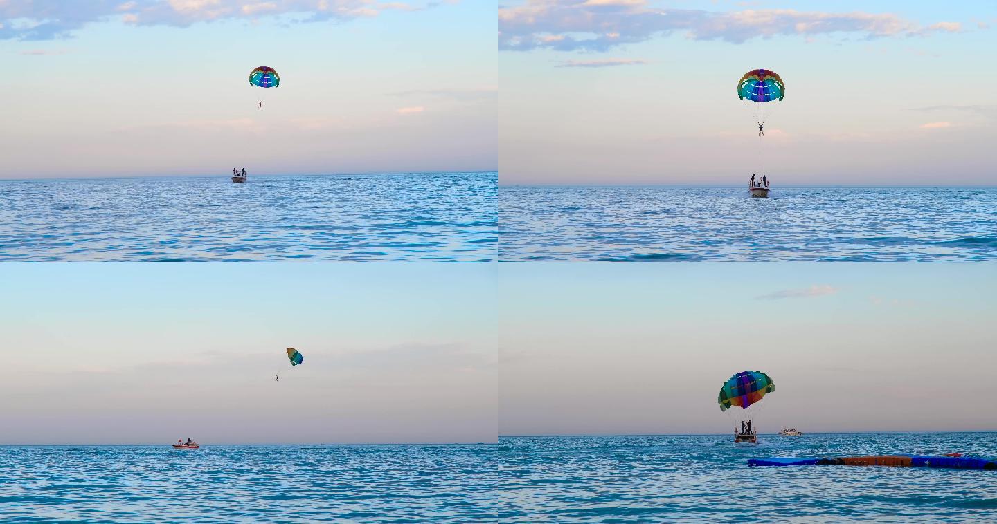 南戴河海上快艇滑翔伞娱乐项目
