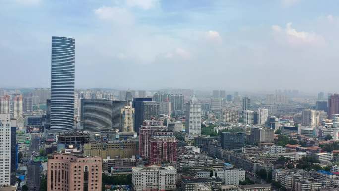 徐州城市风光航拍4K视频