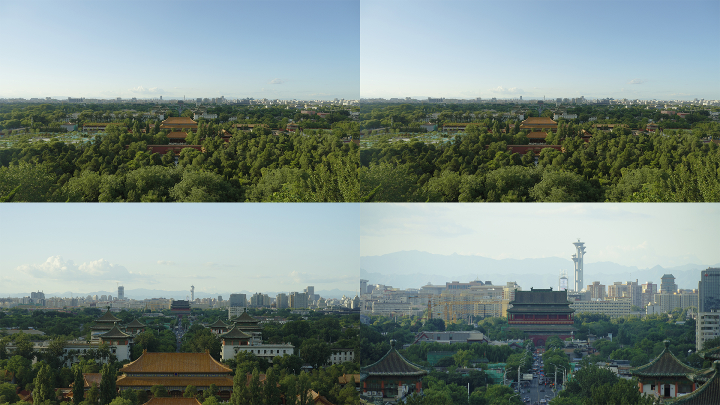 【4K】北京中轴线-日景空镜