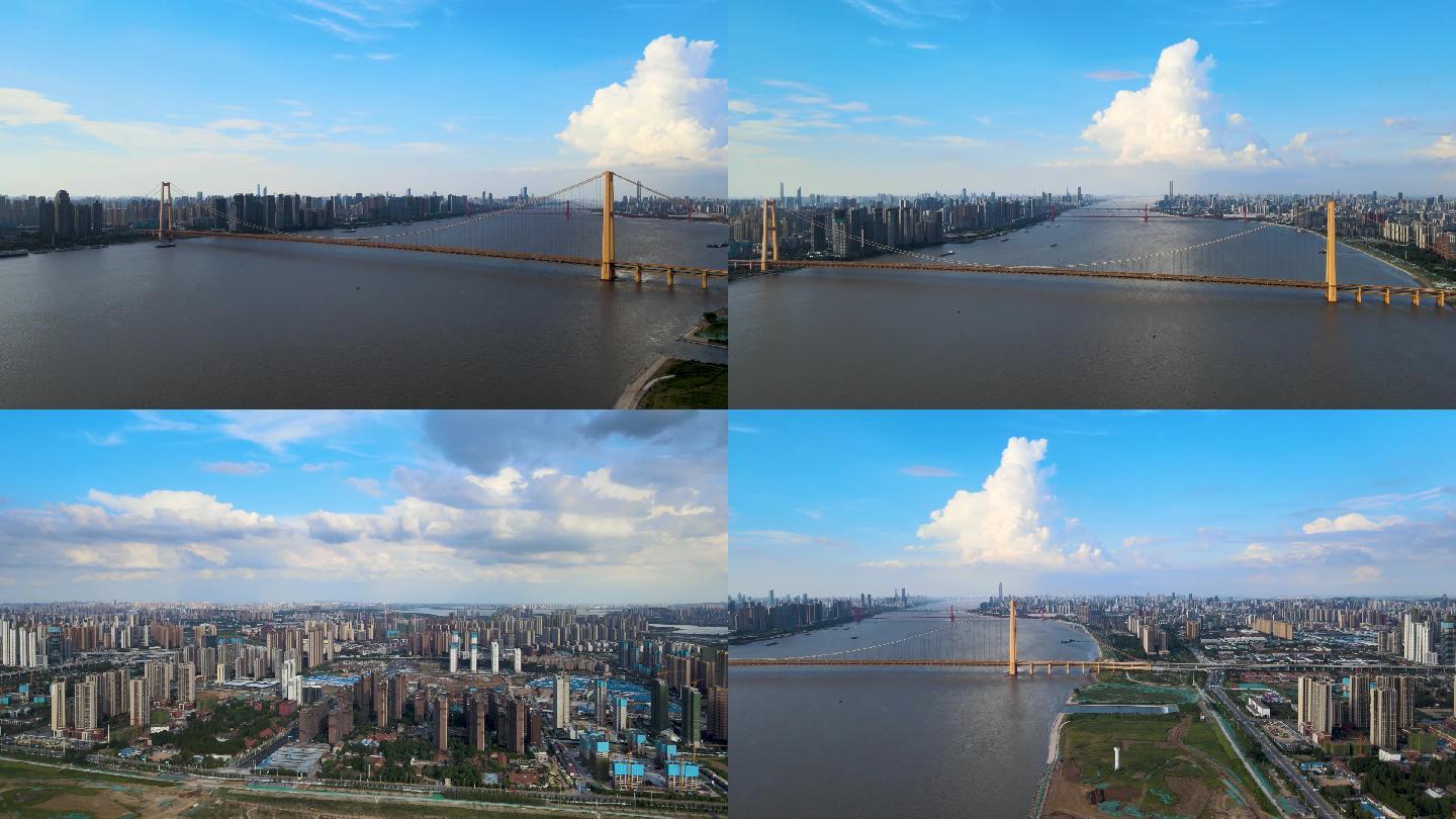 武汉杨泗港大桥、鹦鹉洲大桥、白沙洲大桥