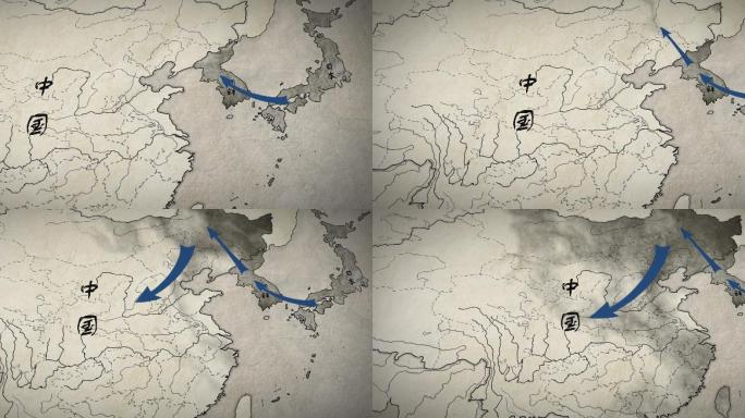 二战时期中国地图