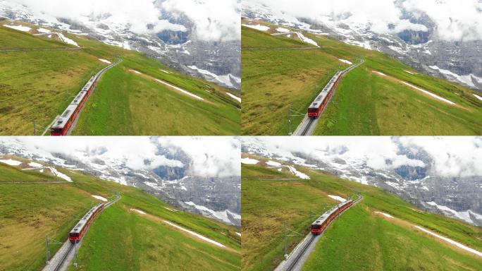前往温根的瑞士交通列车