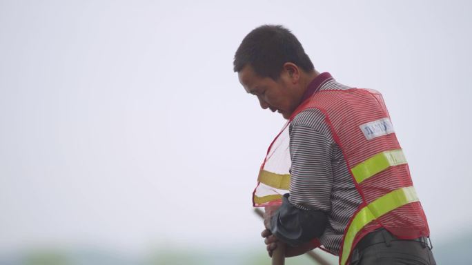 杭州西湖修路工人（2）