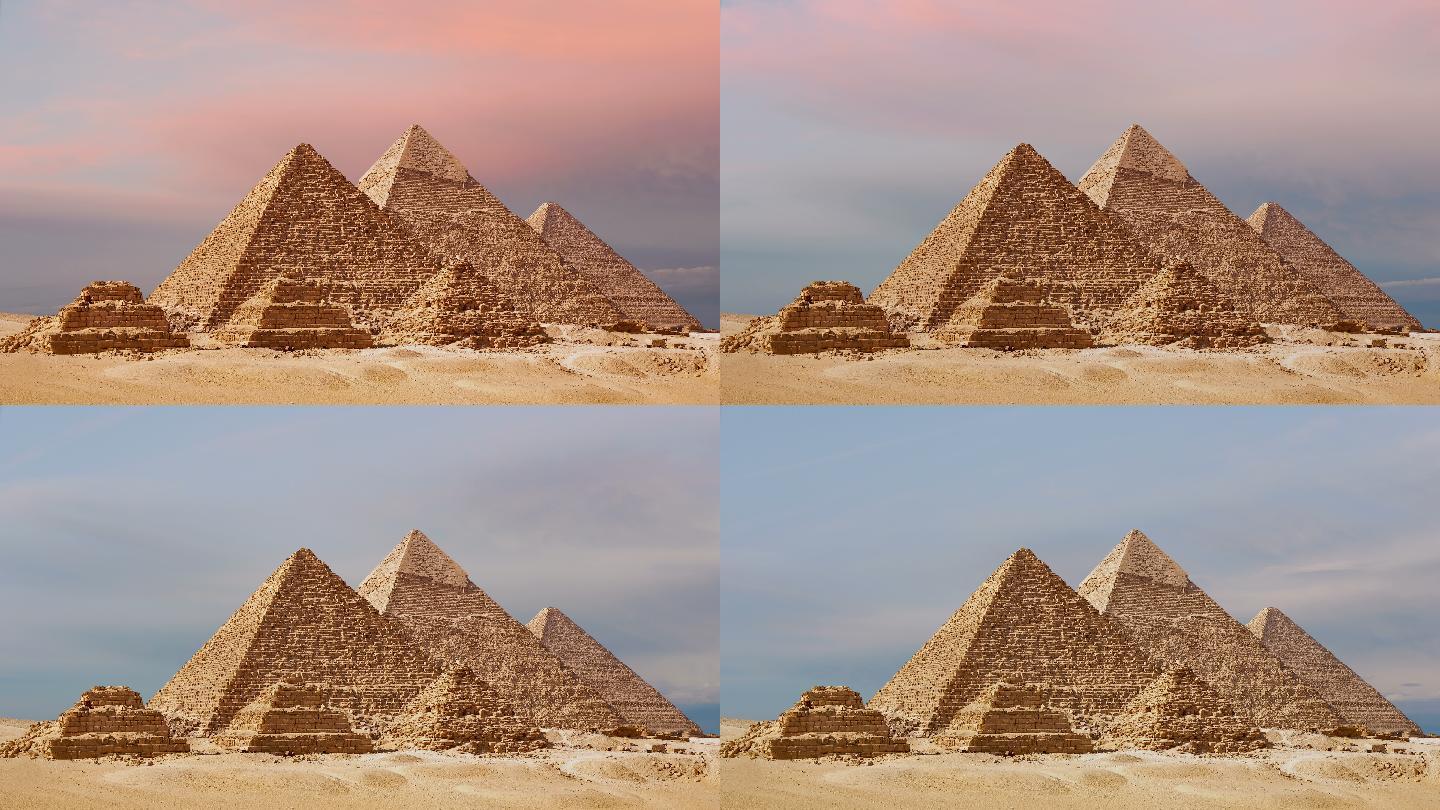 金字塔世界建筑奇迹异域人类文明