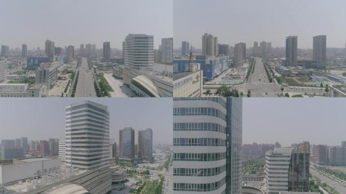 航拍临汾尧都区五洲国际D-log