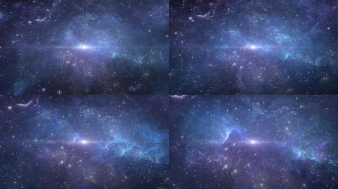 【4K】唯美星空穿梭_素材2