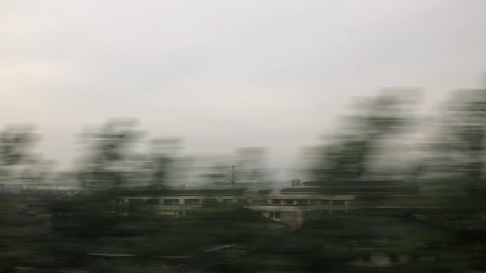窗外