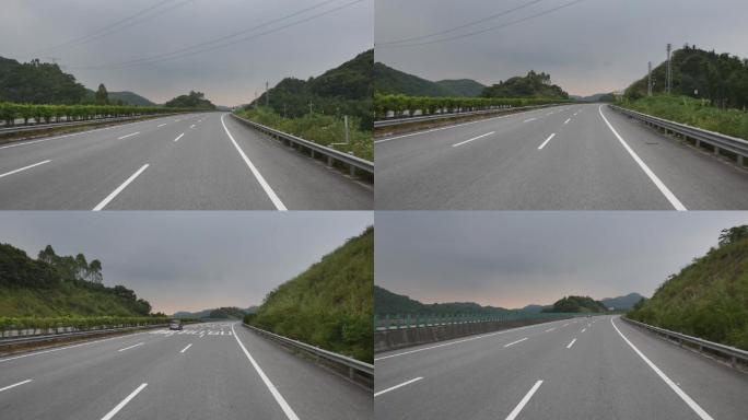 高速公路行驶第一视角