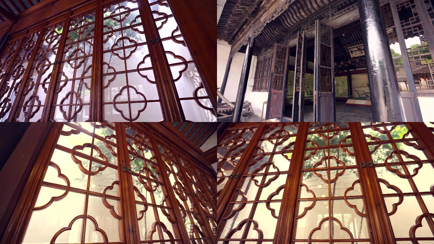 4K老式木门木窗-古代门窗-中式榫卯