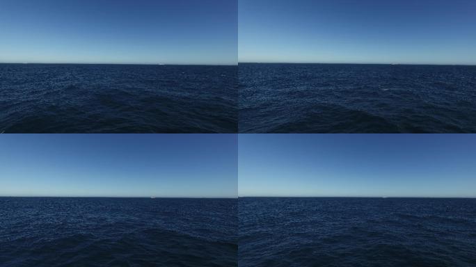 大西洋平静的海面