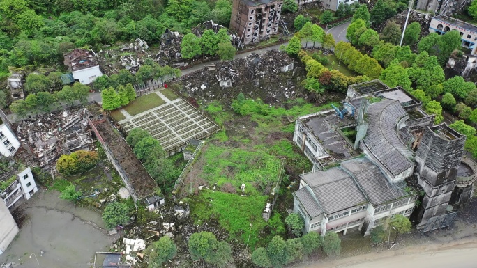 北川地震老县城遗址