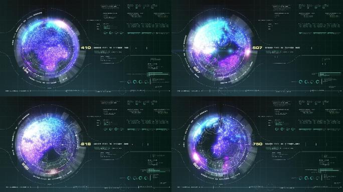 全息未来科技仪表盘全息显示器HUD