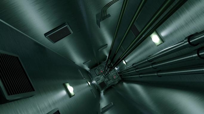 电梯井提升井煤仓保险库安全核机械4k